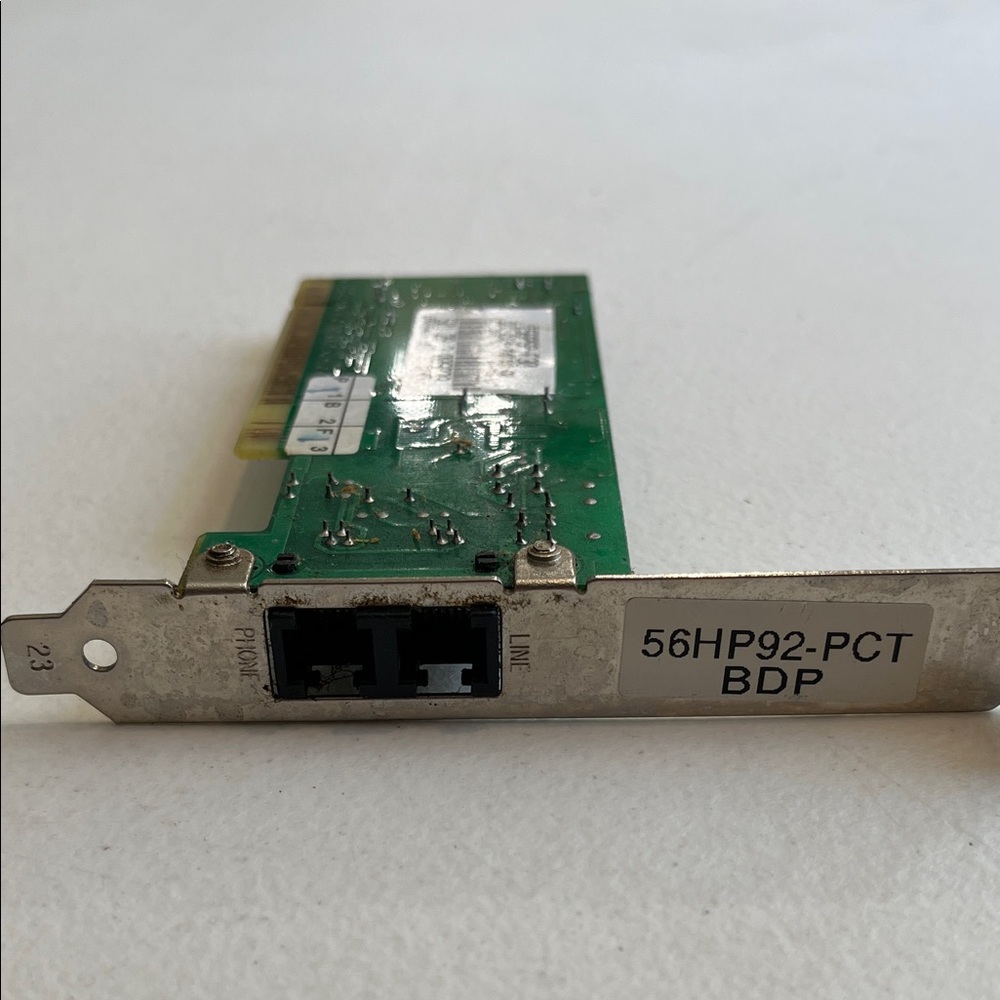 High-Performance Green and Silver Network Card